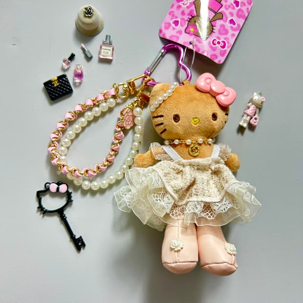 롱다리키티 커스텀키링(9)