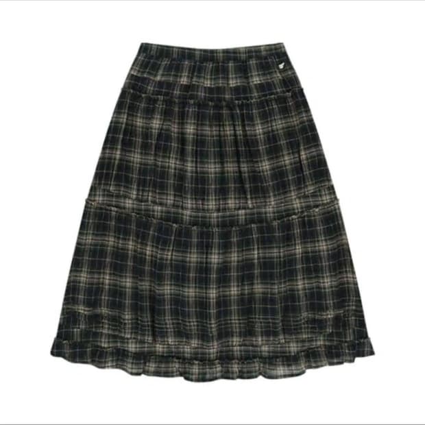 구함) 코이세이오 셔링 미디 스커트