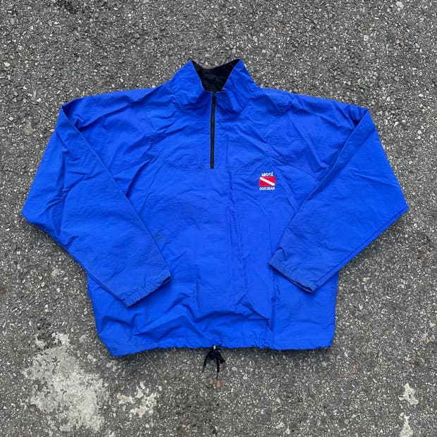 빈티지 90s uzzi 아노락 바람막이 자켓 