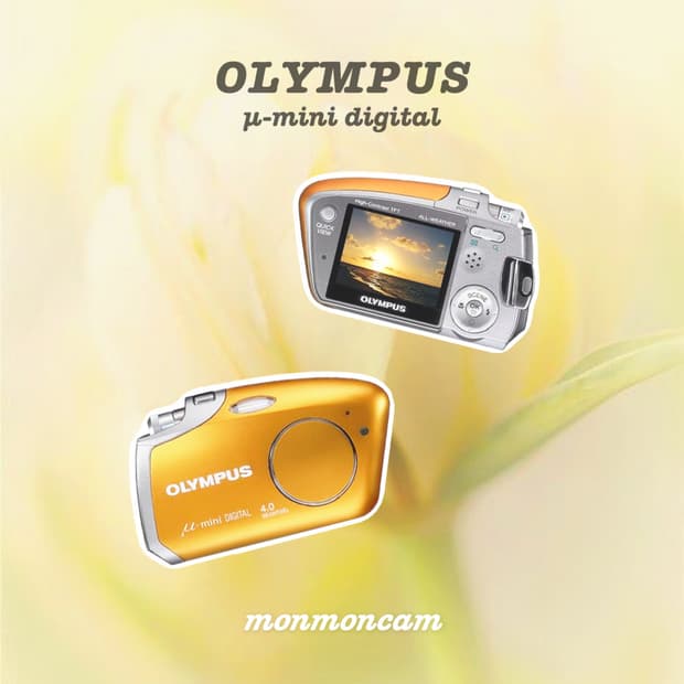 희귀💛 Olympus μ-mini 올림푸스 뮤 미니 디카