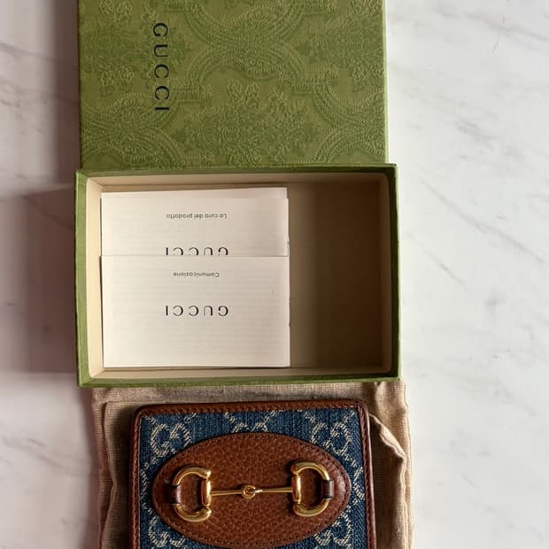 구찌 홀스빗 1955 데님 스몰