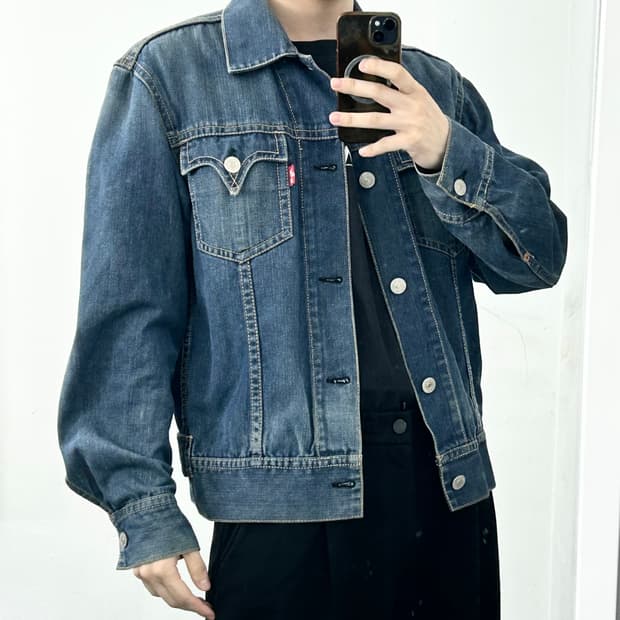 리바이스 웨스턴 아이코닉 데님 자켓