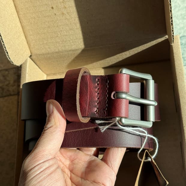 레드윙 헤리티지 벨트 32 블랙체리 엑스칼리버