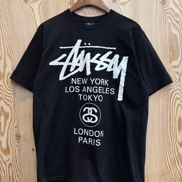 스투시 월드투어 반팔 티셔츠