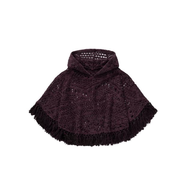 Colocynth TESCA HOOD SHAWL WINE