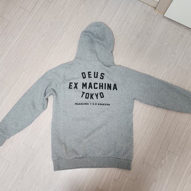 (m) deus 도쿄 어드레스 후드 그레이