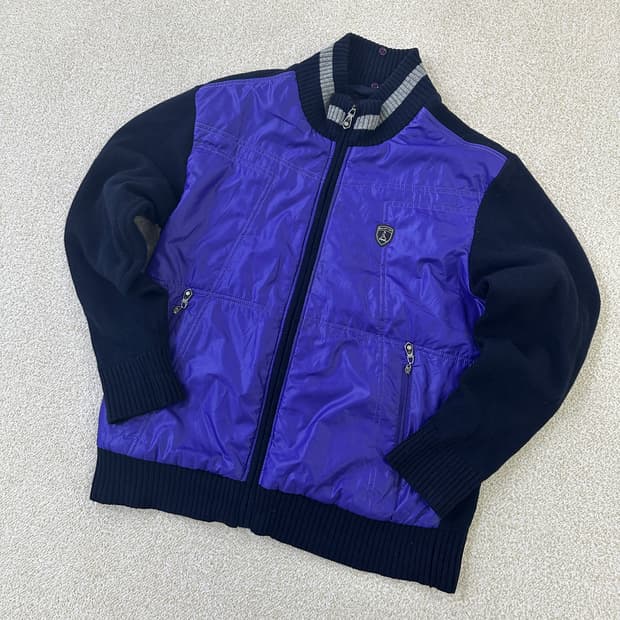 95 핑 골프 방풍 니트집업  0319D