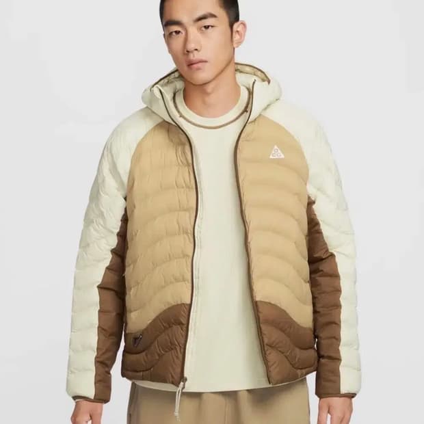 나이키 acg 라바플로우 패딩 M