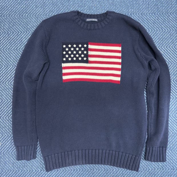 브랜드멜빌 아메리카 니트 새상품
