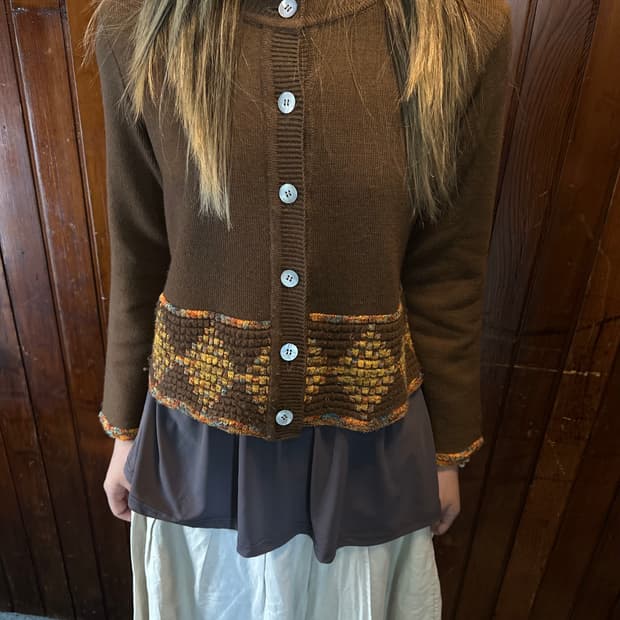 bohemian cardigan