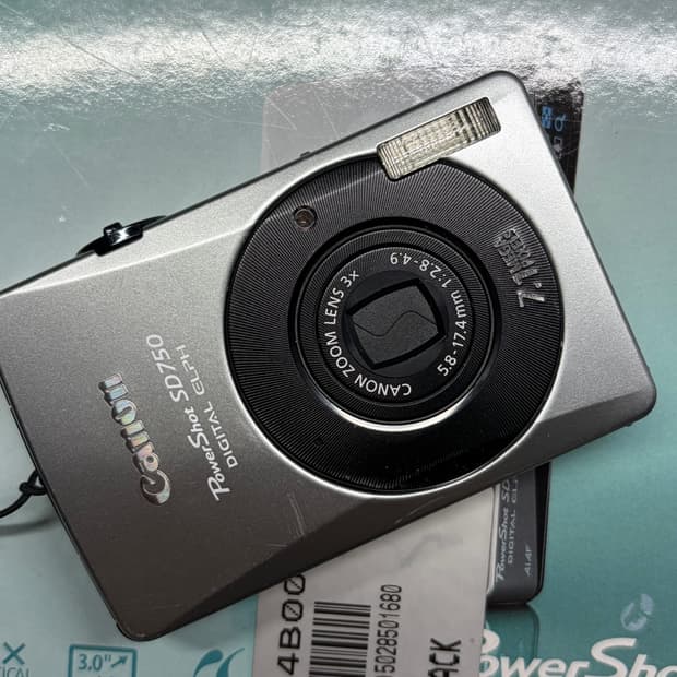 캐논 파워샷 sd750 (익서스 75 ixus 75) nct 우유시 사용