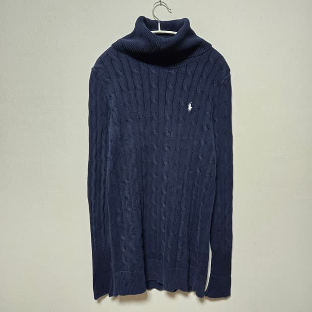 폴로랄프로렌 스포츠 코튼 롱 니트 / 여성 니트 / 여자 니트