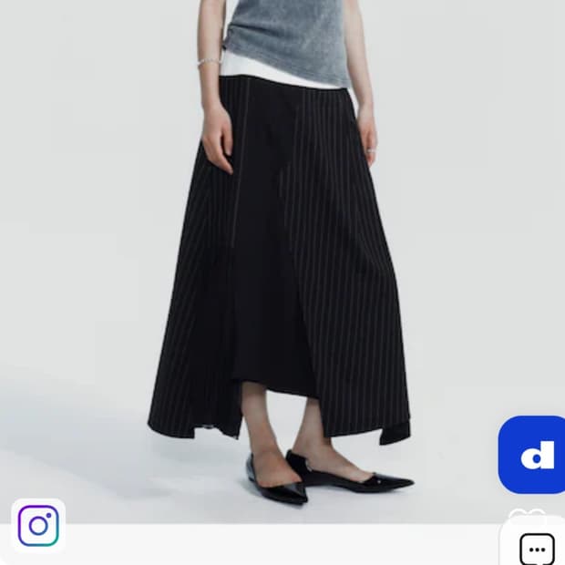 여성스런 스커트