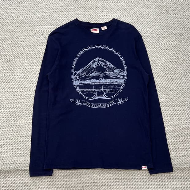 리바이스 프린팅 롱슬리브 r2336
