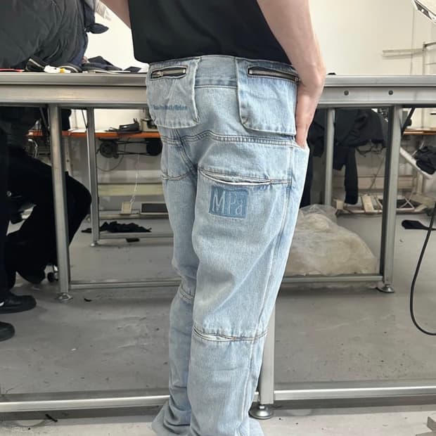 [PLASTICPRODUCT] BACK PANTS L