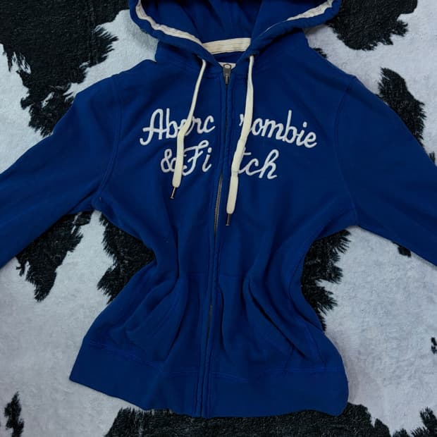 Abercrombie & Fitch 00s Y2K 후드집업 딱붙핏