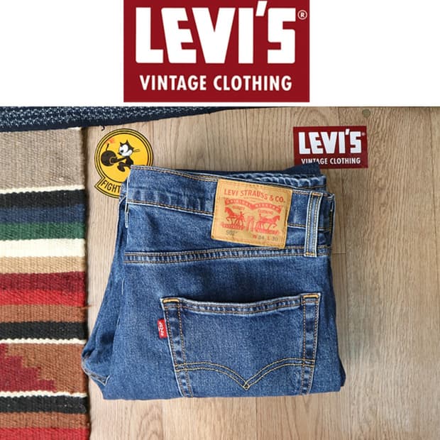 
LEVIS 리바이스 502 슬림핏 데님 33사이즈 