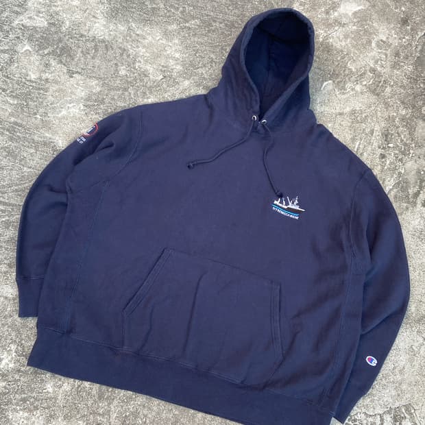 3XL) 챔피온 리버스위브 후드