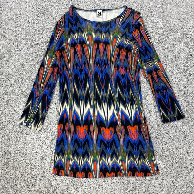 MISSONI 미쏘니 멀티컬러 보트넥 원피스