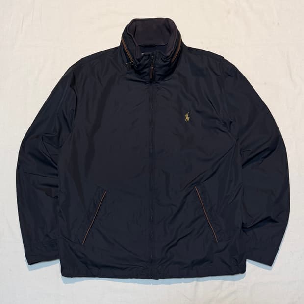 폴로 랄프로렌 폴리쉘 페리 스윙탑 자켓 네이비