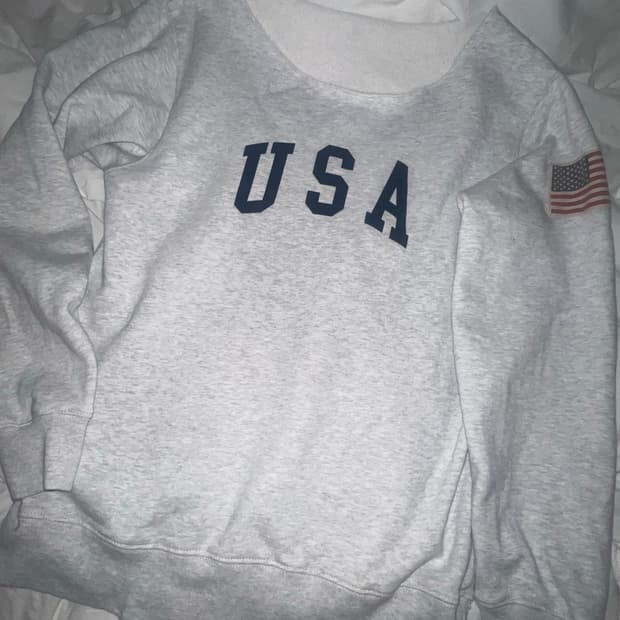 브랜디멜빌 usa 원숄더 맨투맨