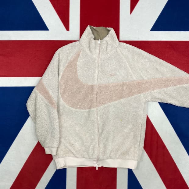 나이키 리버시블 플리스자켓 XL