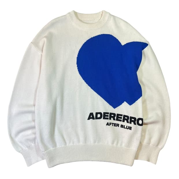 아더에러 22ss 트윈 하트 니트