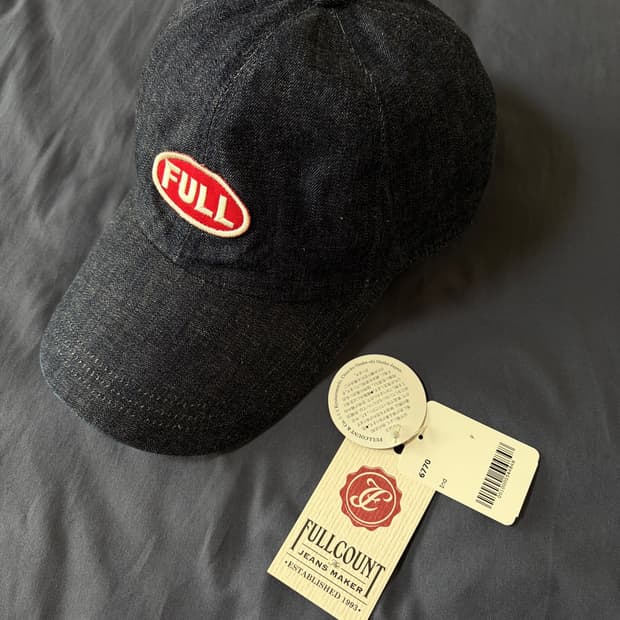 풀카운트 6770 Indigo Blue denim Cap