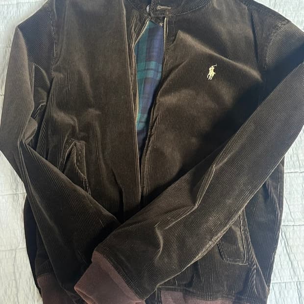 폴로 코듀로이 바라쿠다 자켓 엔틱브라운