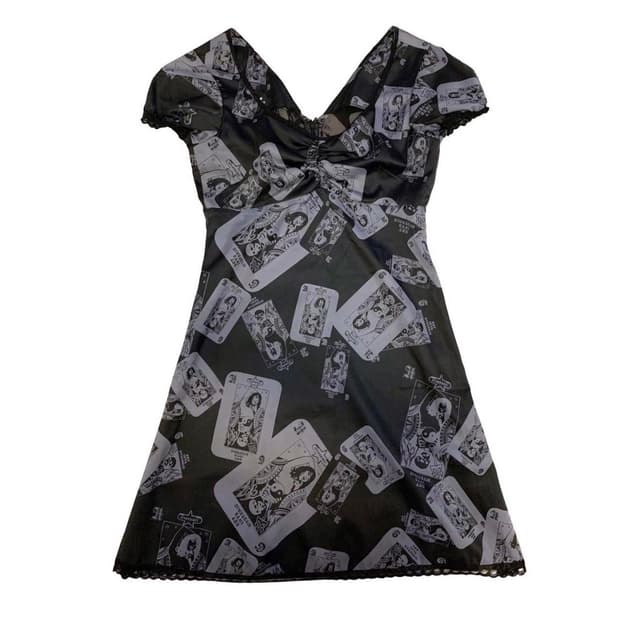 히스테릭글래머 poker cards dress S size