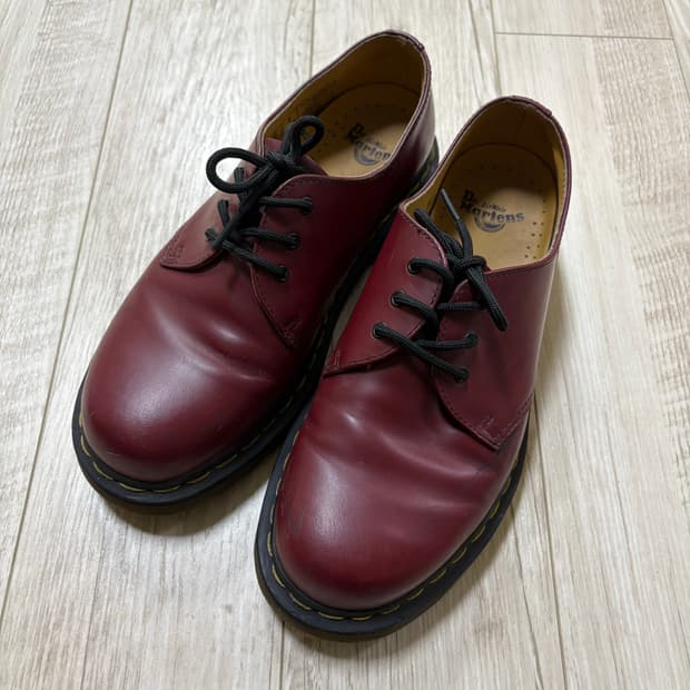 닥터마틴 1461 3홀 체리레드 240