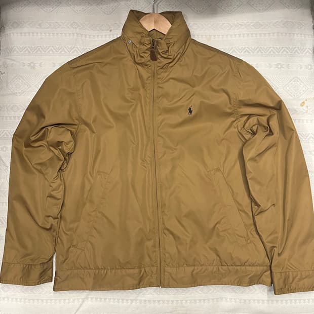 폴로 랄프로렌 브라운 기모 블루종