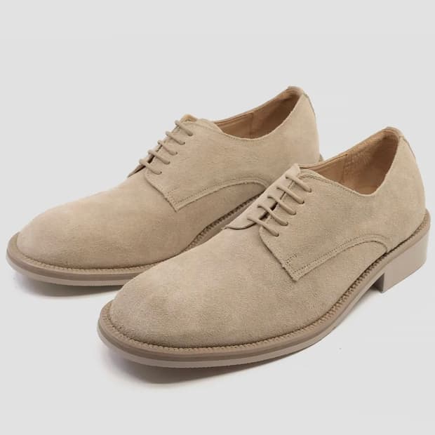 새상품) 야세 270 카우하이드 브리즈 더비슈즈 베이지 [VIBRAM]