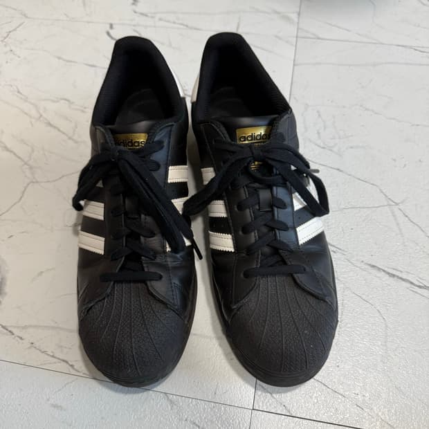 아디다스 슈퍼스타 블랙 290
