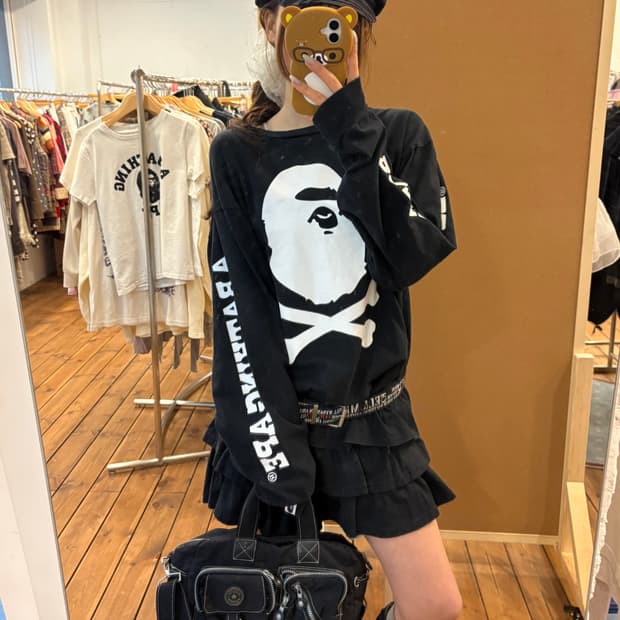 베이프 빅사루 롱슬리브