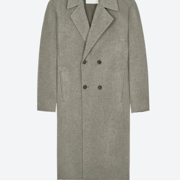 타임옴므 24fw 더블 코트 완전 새제품