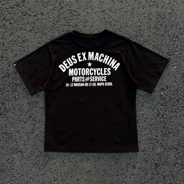 Deus Ex Machina 모터싸이클 반팔 티셔츠