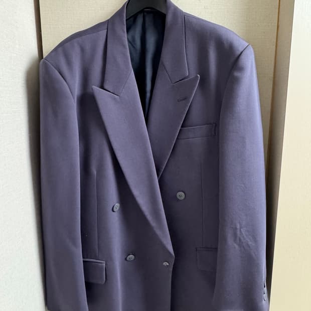 고딕풍 빈티지 더블 브레스티드 자켓 / XL