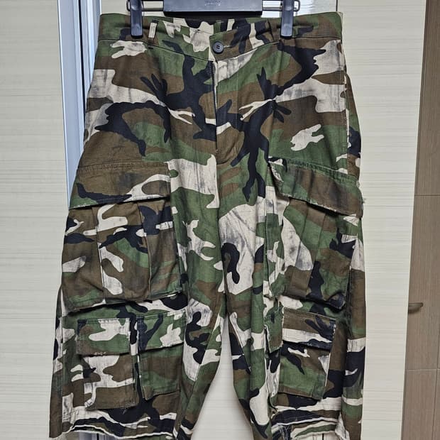 노쿨러스 디스트레스드 카고 쇼츠 카모 2
