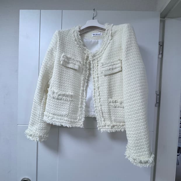 빈티지 트위드 자켓