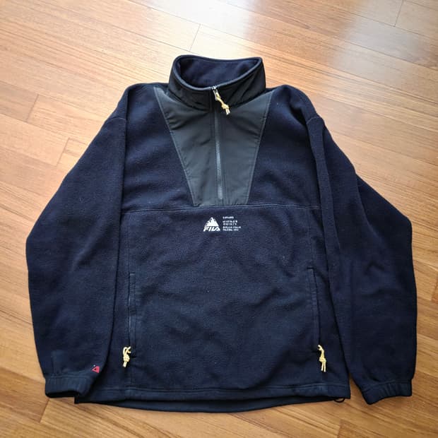 FILA 하프집업 풀오버 후리스 L사이즈