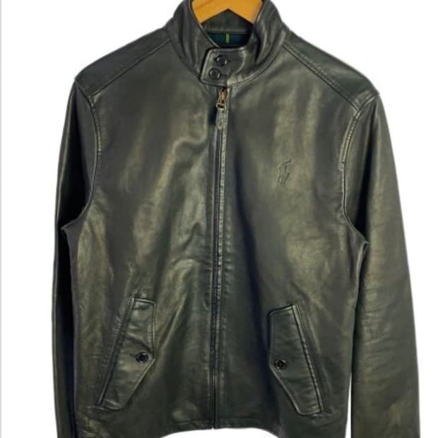폴로 랄프로렌 소가죽자켓