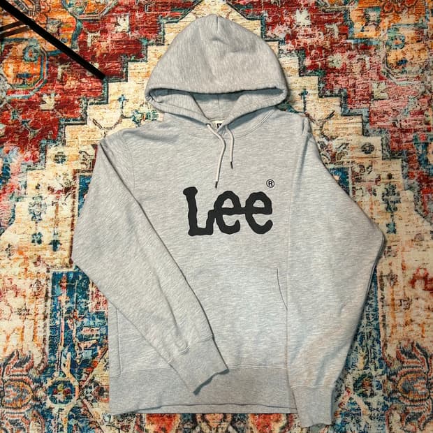 [L] Lee 재팬 로고 후드티