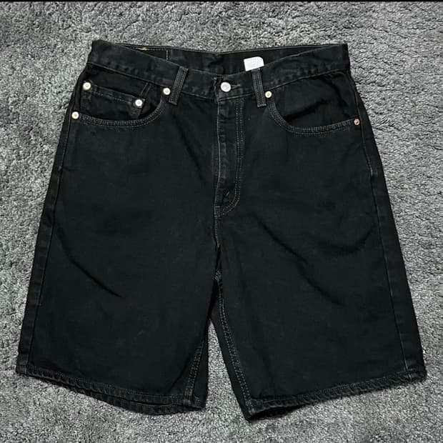 빈티지 리바이스 550 데님 쇼츠 34