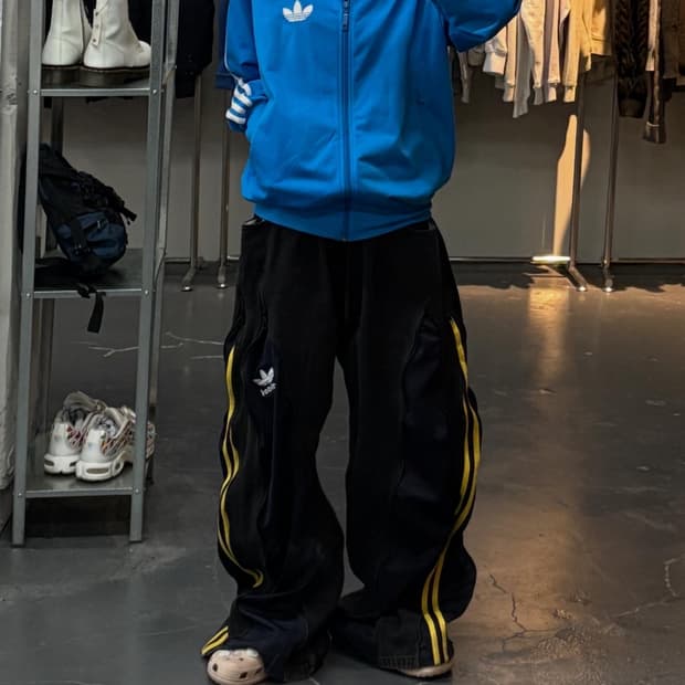 아디다스 파이어버드 블루 트랙탑 져지 A2905