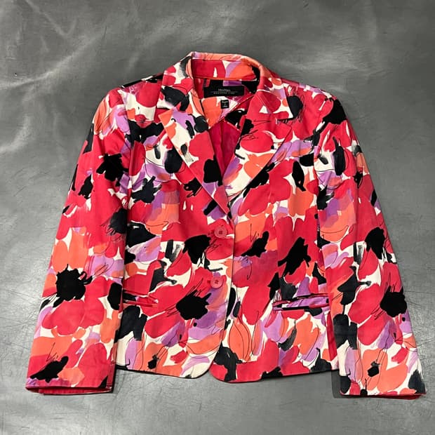  막스마라 패턴 블레이저 y15432