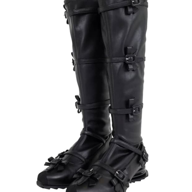 키코 코스타디노브 리본 부츠 38