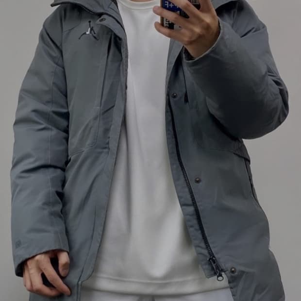 조던 남성용  덕다운 패딩 100