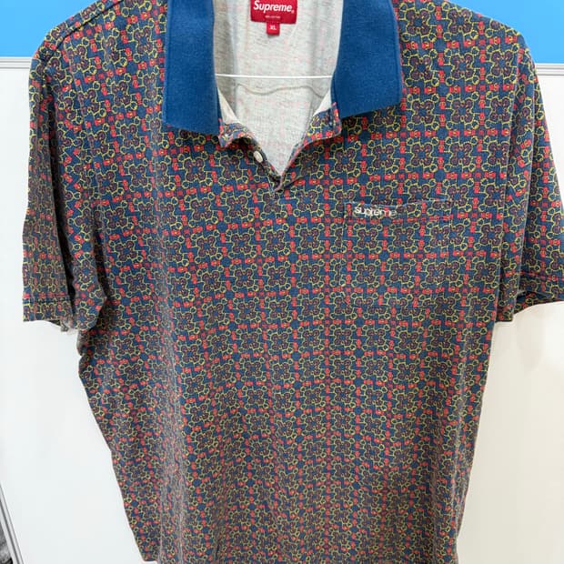 슈프림 폴로셔츠