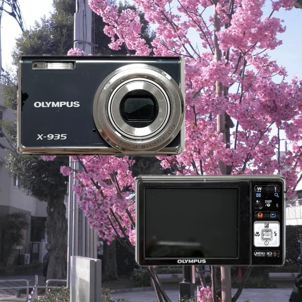 올림푸스 디카 X-935